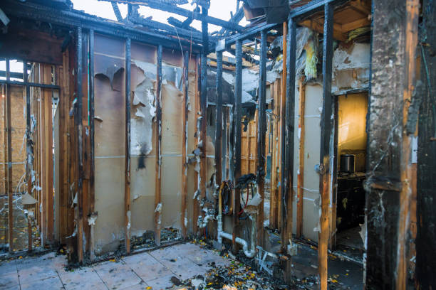Professional Fire Damage Removal technician working in Ladera Ranch, CA